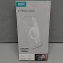 ESR for iPhone 15 Pro Case, Compatible with MagSafe, Military-Grade Protection, Yellowing Resistant, Scratch-Resistant Back, Magnetic Phone Case for iPhone 15 Pro, Classic Series, Clear Black