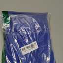 Smiry Rectangle Picnic Table Cloth, Waterproof Elastic Fitted Tablecloths for 6 Foot Tables, Washable Polyester Table Cover for Camping, Indoor and Outdoor (Blue, 30"x72")