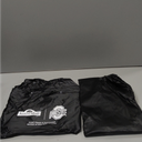 Small Black Pouch with Small Folded Tarp, 10 pack