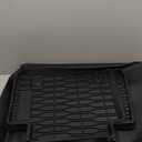 KIWI MASTER Floor Mats for 2022-2025 New Jeep Grand Cherokee/ 4xe, Front & Rear 2 Row All Weather Custom Fit Mat, 1st & 2nd Row TPE Slush Liners Set, Black