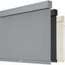 Persilux Blackout Roller Blinds for Windows, Cordless Free-Stop Roller Shades with Valance, Thermal Insulated Fabric Window Blinds, UV Protection Shades for Home and Bedroom (Grey,47" W x 72" H)