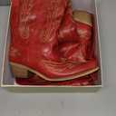 sexytag Cowgirl Boots Thigh High Wide Calf Embroidered Western Cowboy Boots 10