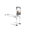 Agrish Bed Rails for Elderly Adults Safety - with Motion Light & Storage Pouch, Bedside Assist Bar with Support Legs for Seniors & Surgery Patients - Medical Bed Rail