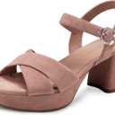 Aerosoles Women's Cosmos Heeled Sandals (9, Pink)