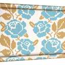 Needlepoint Embroidery Tapestry Scroll Frame Cross Stitch Frame Wooden Needlepoint Stretcher Wood Needlework Quilting Hoop Stand Stitching Holder Tool for Sewing, 12 x 21 Inch
