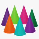 Fengek 7 Packs Gnome Hats, Felt Dwarf Hats for Unisex Adults Teens Elf Hat for Halloween Christmas Party Costume Supplies, Assorted Colors