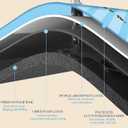 31.5'x31.5' Mahjong Mat for Table, Mahjong Cloth Cover, Mahjong Tablecloth for Poker, Board Games Table Mat, Card Games, Tile Games, Dominoes (Dog) (Pure Blue-dog)