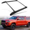 Trumgeta Roof Rack Cross Bars Kit Fit for 2005-2023 Toyota Tacoma Double Cab Only 165lbs Capacity Roof Rails Crossbar for Cargo Bike Kayak Snowboard Rooftop Accessories Cargo Carrier