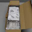 Cisily Sponge Holder for Kitchen Sink, Sink Caddy Organizer with High Brush Holder, Kitchen Countertop Organizers and Storage Essentials, Rustproof 304 Stainless Steel (Silver, 9.25)