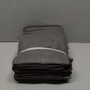 90 L Large Storage Bags, 6 Pack Clothes Storage Bins Foldable Closet Organizers Storage Containers with Reinforced Handle for Clothing, Blanket, Comforters, Bed Sheets, Pillows and Toys (Gray) 