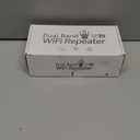 WiFi Extender Signal Booster,Up to 12880 Sq.ft and 105 Devices, 1200Mbps Dual-Band Speed,1 Ethernet Port,Easy Set up