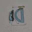 Mr. Pen- Compass and Protractor Set, Math Compass for Geometry and Drawing (Sky Blue)