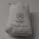 Threadmill Cotton Queen Sheet Set | 100% Cotton Sheets for Queen Size Bed | Solid Sateen Queen Bed Sheets Set with 16” Deep Pocket | Soft Breathable 4-Piece Cooling Bedding Sheet Set | White