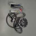 6-Setting Filtered Handheld Shower Head, JDO High Pressure Shower Head with Replaceable Filter Cartridge 4.7 Inch Detachable Showerhead for Chlorine Hard Water Removal 59 Inch Stainless Steel Hose (Chrome)