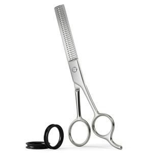 Suvorna Thinning Shears for Hair Cutting - 28 Teeth Razor Sharp Edge Hair Thinning Scissors for Blending and Layering - 6.5" Stainless Steel Texturizing Shears for Men and Women
