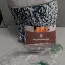 RUGSURE Washable Area Rug - 1/6 Thick - Stain & Water Resistant Non-Slip - Resistant Rug for Living Room, Bedroom, Nursery, Pet & Child Friendly, Vintage Charm Area Rugs (Grey+LightTeal, 5' x 7')