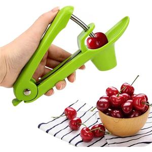 Culinary Fresh Cherry Olive Pitter Corer Remover Kitchen Tool Gadget Green