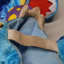 Spooktacular Creations Halloween Dinosaur Costume Kids, T-Rex Costume Outfit with Egg for Toddler Child Dress Up Party (3T (3-4 YRS), Blue)