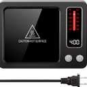 Gaiatop Coffee Mug Warmer, 36W Fast Heating, 5 Temp Settings, 0.5-9H Timer, for Water Milk Tea Cocoa, Smart Candle Warmer, Ideal Gifts for Family, Mom, Fits Most Cups - Black