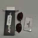 Retro Oval Sunglasses for Women Men Trendy Round Y2k Sunnies AP3681