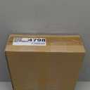 Gejoy 9.8 Inch Glass Star Christmas Tree Topper, Farmhouse Treetop Ornament, Rustic Holiday Xmas Christmas Tree Decorations for Home(Silver, Glass Star)