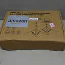 Projector Stand, 33LB Load Bearing & 22-55" Height Adjustable, for Projector/Laptop/DJ Gear, Outdoor/Office/Studio - Stable Base (Black)