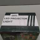 Halloween Christmas Projector Lights Outdoor, 15 Colors Ocean Wave and 12 Slides Patterns Halloween Christmas Decorations Holiday Projectors LED Waterproof Lights for Outside House Window Wall Decor (Black)