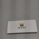 OLEVS Men's Rectangular Watches Black Dial Arabic Numerals Tank Watches for Men Brown Leather Band Fashion Sword Hands MultiFunction Quartz Watch Water Resistant Rose Gold Tone Men Watch with Date