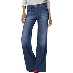 Women's High Waisted Wide Leg Jeans Loose Fit Straight Leg Denim Pants 2025 Trendy (Black)