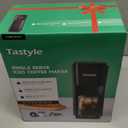 Tastyle Mini Hot and Iced Coffee Maker Single Serve, for K Cup and Ground, 6 to 14 Oz Brew Sizes, with Recipe Book, for Home, Travel, RV, Office and Dorm, Classic Black (2.0 Version)