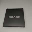 OCASE for iPhone 17 Crossbody Wallet Case - Stylish PU Leather Handbag Phone Purse with Zipper Closure, Card Slots & RFID Blocking - Wrist Strap, Lanyard, Kickstand - Diamond Check Black