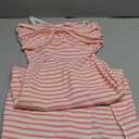 Womens Summer Striped Dress Strapless Side Slit Bodycon Sundress Casual Going Out Dress Beach Vacation Dresses (Small, Pink)