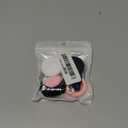 4 Pack Waterproof AirTag Holder for Kids, Air Tag Silicone Case with Invisible Pin,Safe Hidden Lightweight GPS Tracker for Elderly, Luggage, Clothes, Backpack(Black, White, Pink, Dark Blue)