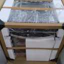 AMZCHEF 24" Single Wall Oven, 2.65 Cu.ft. Built-in Electric Wall Oven with 5 Cooking Functions, 360 ROTATING ROTISSERIE, 2200W, Mechanical Knobs Control, Timer, Stainless Steel Wall Oven for Kitchen