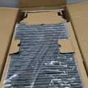 Weber GoAnywhere Charcoal Grill  Compact Portable BBQ Grill for Camping, Tailgating & Outdoor Cooking with 2Piece Cooking Grate & Precise Airflow Dampers (11.5"x19.5"x15")