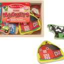Melissa & Doug 20 Wooden Farm Magnets in a Box