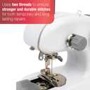 SINGER Stitch Quick + Portable Cordless Mending Machine Bundles (Two Thread Stitch Quick +)