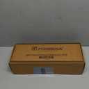 Forbena White Floating Shelves for Bathroom Organizer Over Toilet, Bathroom Shelves Wall Mounted with Towel Rack, Corner Wall Shelf for Bedroom Decor Kitchen Storage (White-Dark Grey, Set of 2)