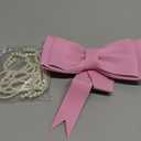 12 Pcs Christmas Bow Party Favors Mini Compact Mirror Bulk Coquette Aesthetic Party Favors Little Pocket Mirrors for Women Girl Birthday Holiday Stocking Stuffer (Cute Style,Pink)