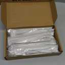 Rergy 10 Pack Cabinet Handles, 6-1/4 Inch Hole Center Pulls, Brushed Satin Nickel Kitchen Drawer Pulls and Knobs, Square Hardware for Bathroom Dresser