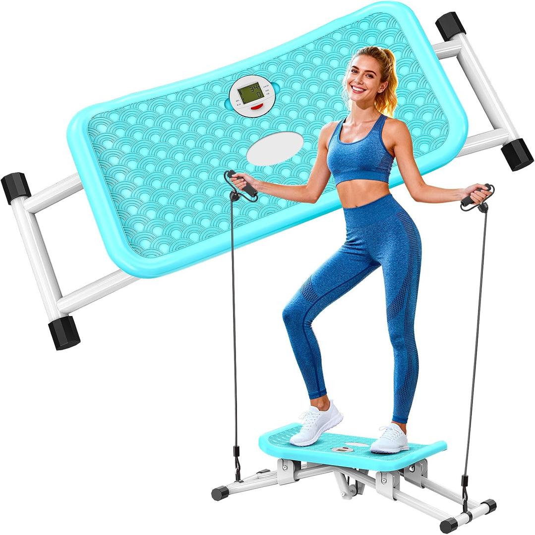 Balance Board Trainer with Resistance Bands  Multifunctional Core & Stability Training Equipment for Home Gym, Full Body Workout, Balance, Strength & Coordination