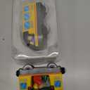 Battery Operated Locomotive Train Set for Wooden Train Tracks Magnetic Connection, Powerful Engine Bullet Train Set Compatible with Thomas, Brio, Melissa and Doug, Electric Train Toys for Toddlers