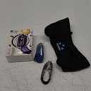 Kids Headphones Headband - Foldable with Adjustable Headband, 3.5 MM Jack for Online Learning, Plane, Travel, Tablet, iPad, Computer (Black)