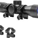 Compact Rifle Scope 4x32, for Crossbow Scope, with BDC Reticle, Ideal for Medium to Long-Range Hunting up to 500 Yards
