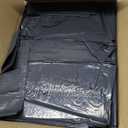 Plasticplace 32-33 Gallon Trash Bags  1 Mil  Black Heavy Duty Garbage Can Liners  33 x 39 (100 Count)