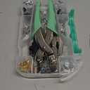 3/16 & 1/8 Grommet Tool Kit and Eyelet Hole Punch Plier, Grommet Eyelet Pliers Tool Set with 160 Pcs Metal Grommets Eyelets and Case for Leather Bags Clothes Belt Cards and Crafts