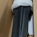 4/4 Full Size Violin Case, Plush Interior Wooden Hard Case With Hygrometer, Crocodile Pattern Leather Bulge Surface Case (Black)