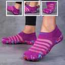 TOLLN Quick-Dry Barefoot Water Shoes for Men, Women & Youth  Versatile Aqua Socks for Beach, Pool, Kayaking, Hiking, Surfing, Yoga & Outdoor Sports (8.5 Women/7.5 Men, Purple)