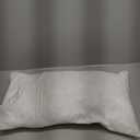 Feather Rectangle Lumbar Pillow Insert, Soft Fluffy 12 x 24 Inches Decorative Throw Pillow Insert for Bed, Couch and Cushion, White 