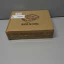 Snackle Box Container with Sealed Lid  Portable BPA-Free Snack Box with Foldable Handle, Divided Serving Tray for Fruit, Candy, Nuts & Veggies  Perfect for Travel, Picnic, Beach & Party 11.8" x 8.8" (Blue)